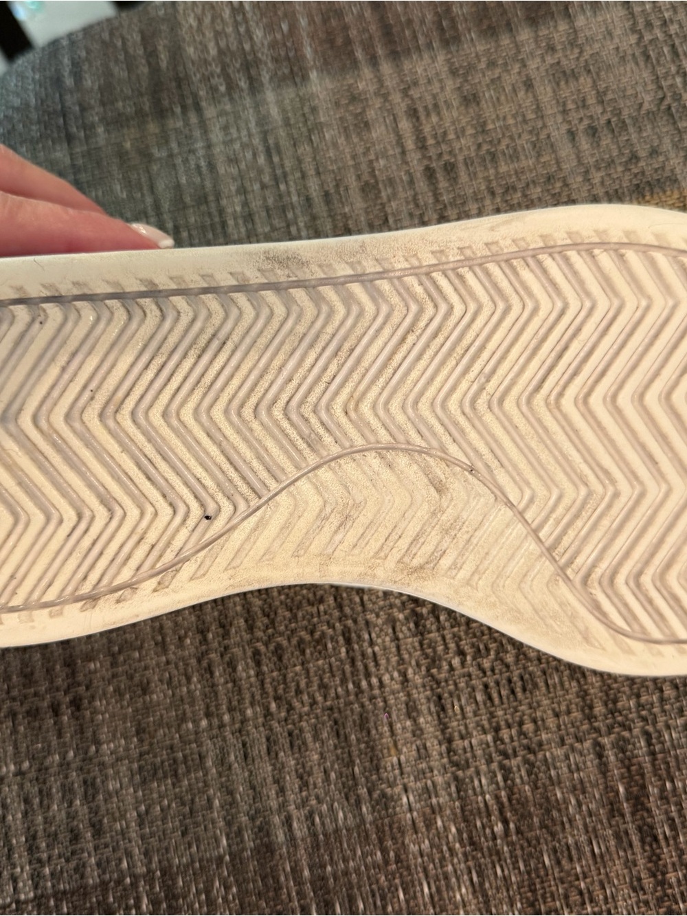 adidas Women's Blush Pink Low-Top Sneakers with White Stripes - Picture 4 of 6